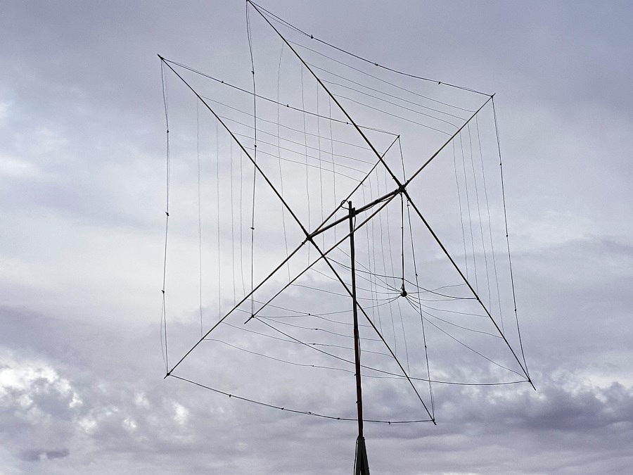 Cubex Quad Antenna For Amateur Radio With Pictures
